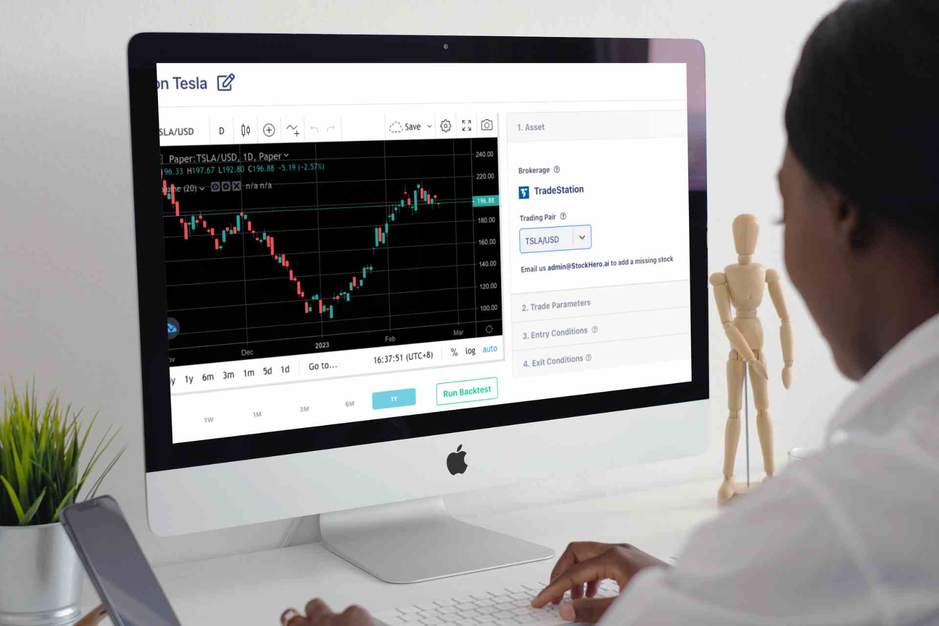 Trade intelligently with StockHero